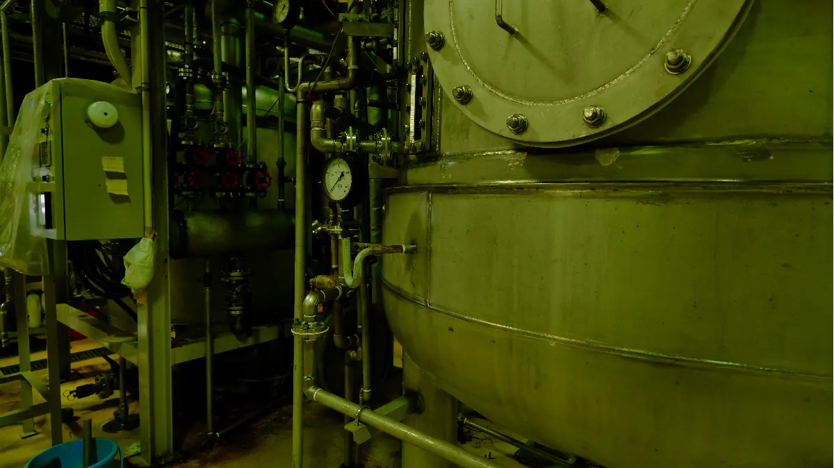 減圧蒸留原酒と常圧蒸留原酒のブレンド